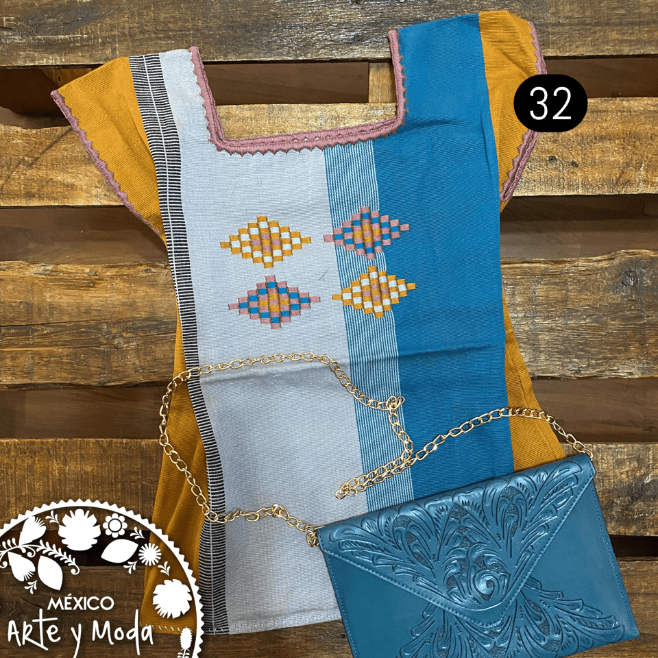 Blusa Oxchuc - MÉXICO ARTE Y MODA - Blusa Bordada