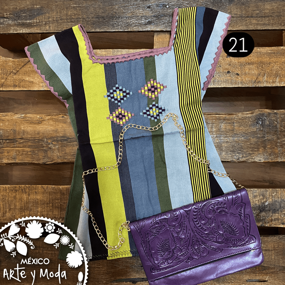 Blusa Oxchuc - MÉXICO ARTE Y MODA - Blusa Bordada