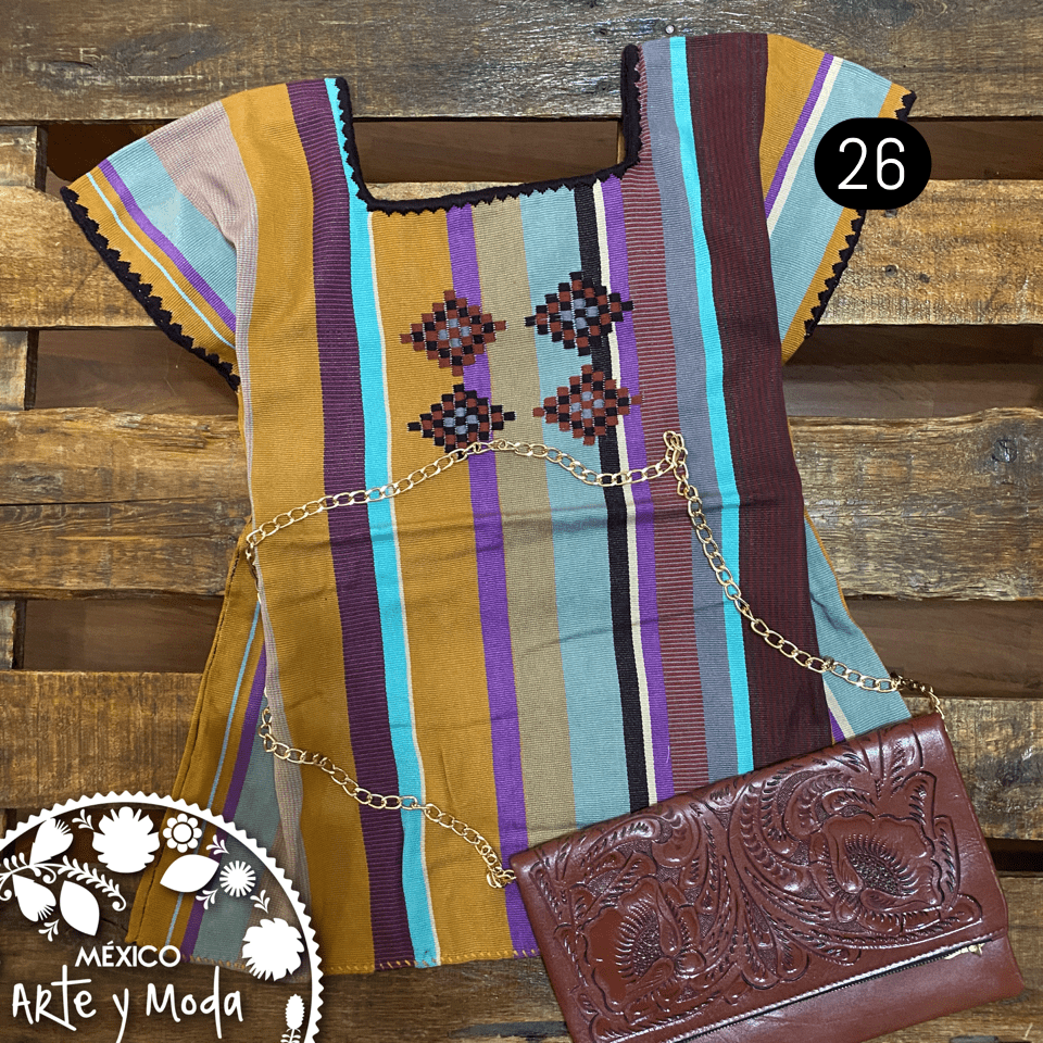 Blusa Oxchuc - MÉXICO ARTE Y MODA - Blusa Bordada