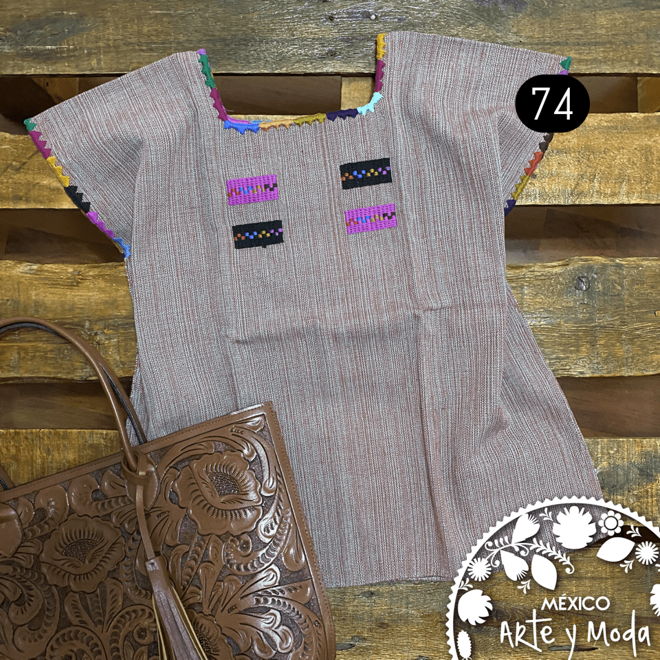 Blusa Oxchuc - MÉXICO ARTE Y MODA - Blusa Bordada