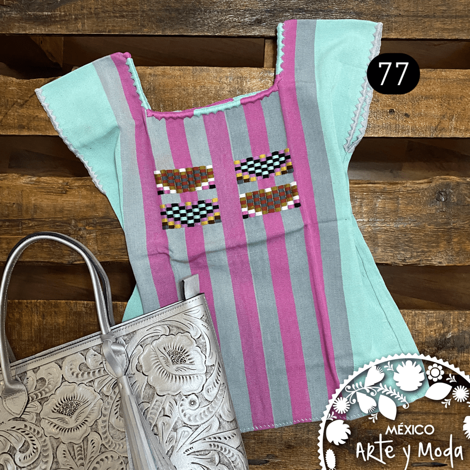 Blusa Oxchuc - MÉXICO ARTE Y MODA - Blusa Bordada
