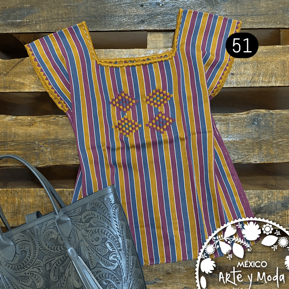 Blusa Oxchuc - MÉXICO ARTE Y MODA - Blusa Bordada