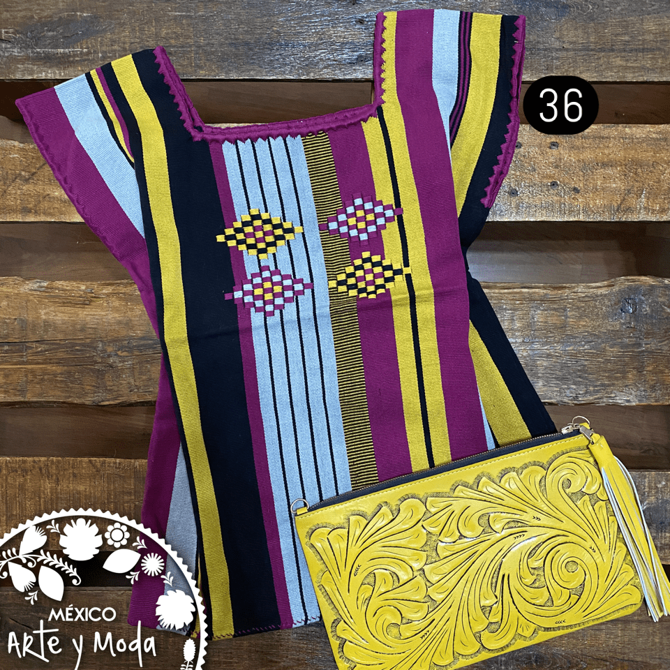 Blusa Oxchuc - MÉXICO ARTE Y MODA - Blusa Bordada