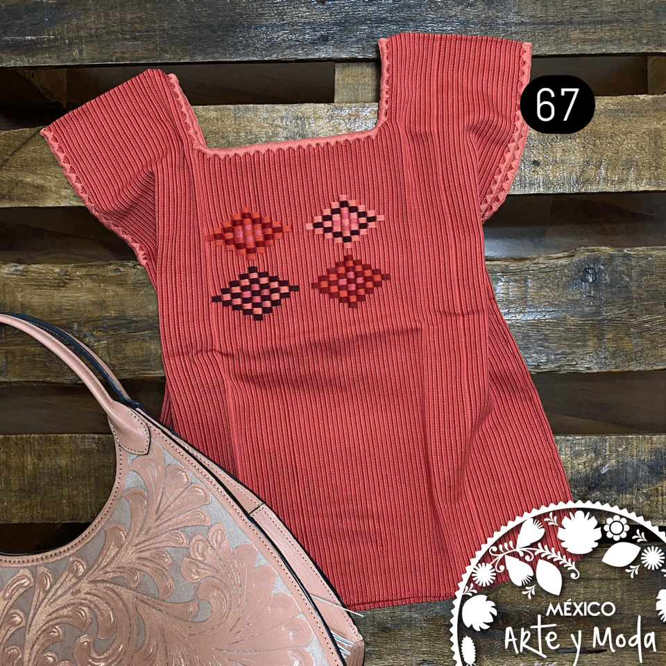 Blusa Oxchuc - MÉXICO ARTE Y MODA - Blusa Bordada