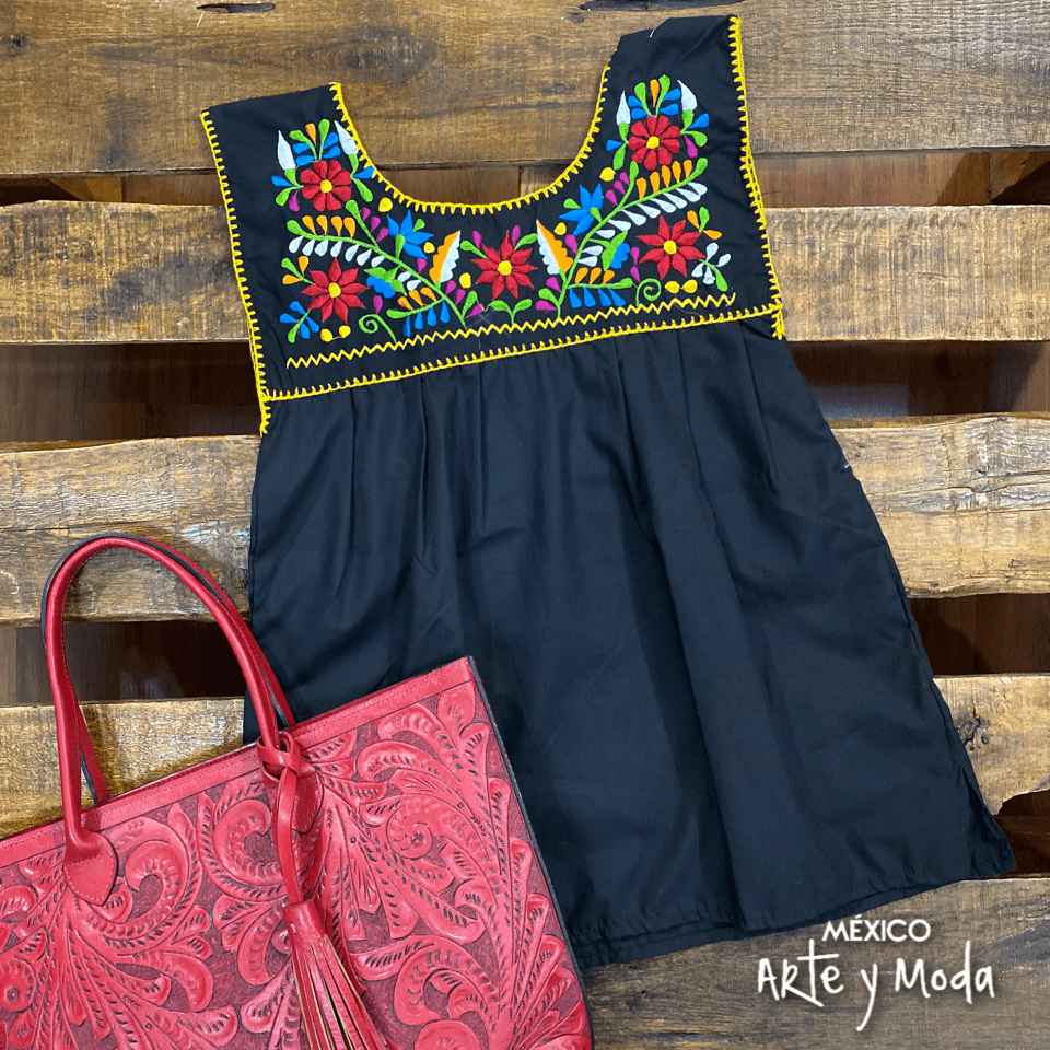 Blusa Palenque - MÉXICO ARTE Y MODA - Blusa Bordada