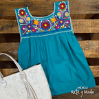 Blusa Palenque - MÉXICO ARTE Y MODA - Blusa Bordada
