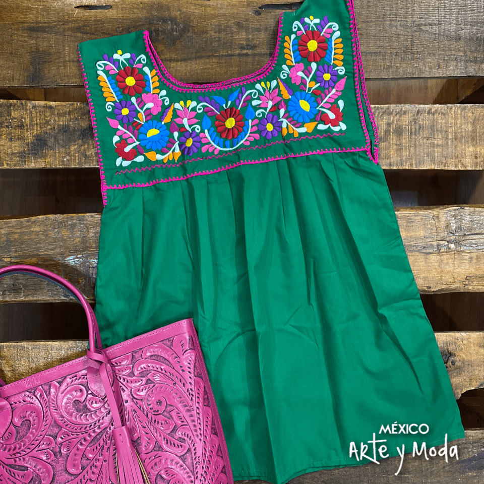 Blusa Palenque - MÉXICO ARTE Y MODA - Blusa Bordada
