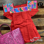 Blusa Pepenado - MÉXICO ARTE Y MODA - Blusa Bordada