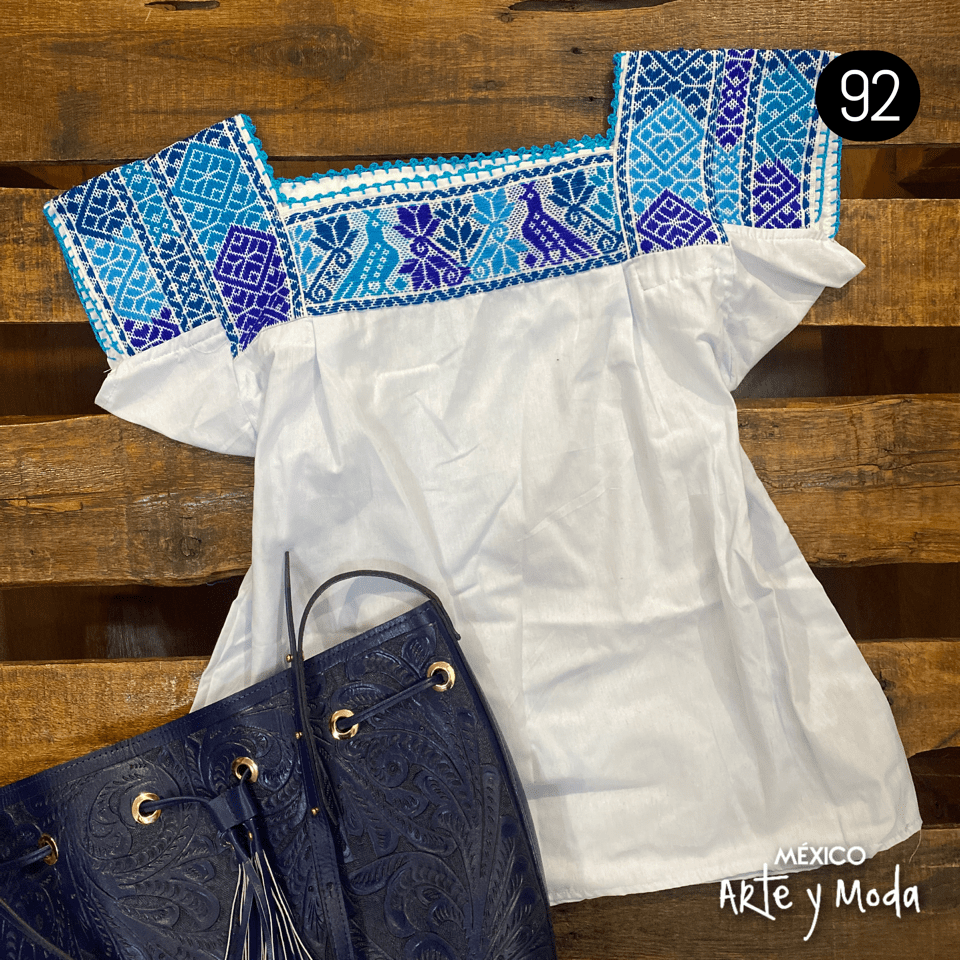 Blusa Pepenado - MÉXICO ARTE Y MODA - Blusa Bordada