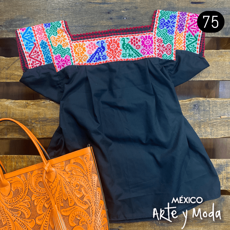 Blusa Pepenado - MÉXICO ARTE Y MODA - Blusa Bordada