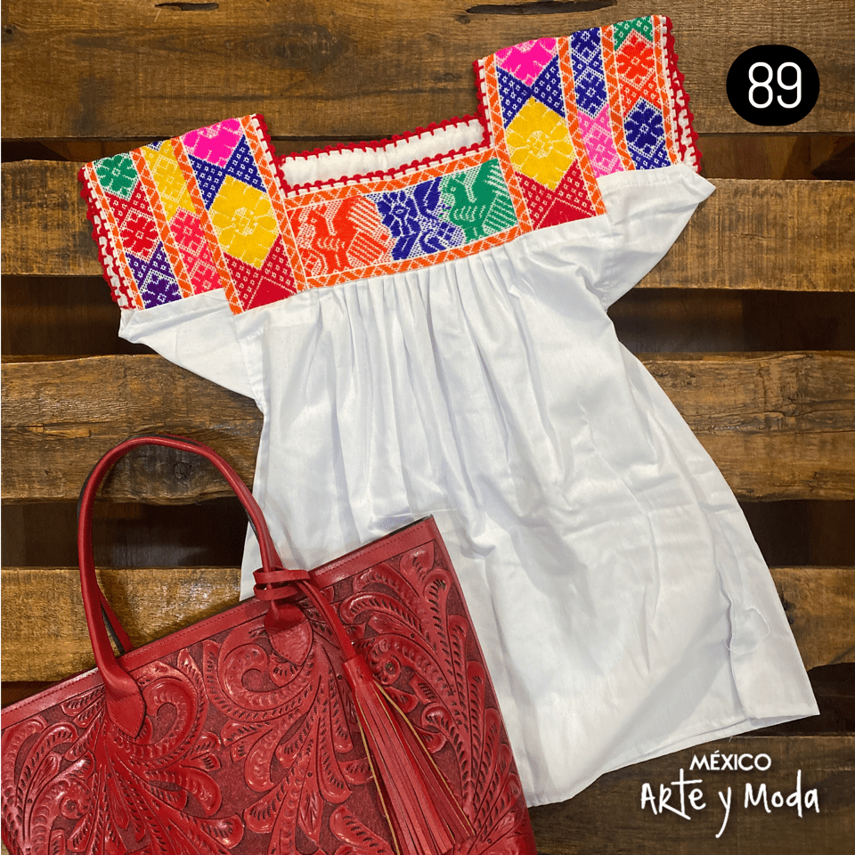 Blusa Pepenado - MÉXICO ARTE Y MODA - Blusa Bordada