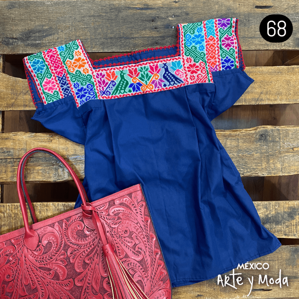 Blusa Pepenado - MÉXICO ARTE Y MODA - Blusa Bordada