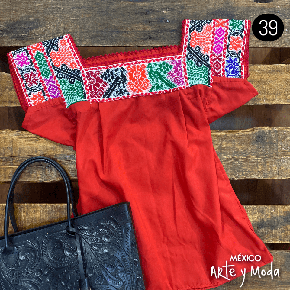 Blusa Pepenado - MÉXICO ARTE Y MODA - Blusa Bordada