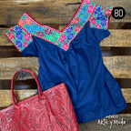 Blusa Pepenado - MÉXICO ARTE Y MODA - Blusa Bordada