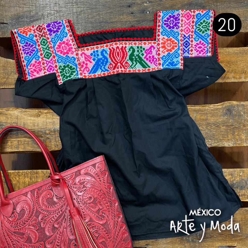 Blusa Pepenado - MÉXICO ARTE Y MODA - Blusa Bordada