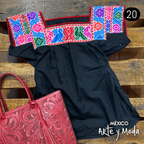 Blusa Pepenado - MÉXICO ARTE Y MODA - Blusa Bordada