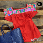 Blusa Pepenado - MÉXICO ARTE Y MODA - Blusa Bordada
