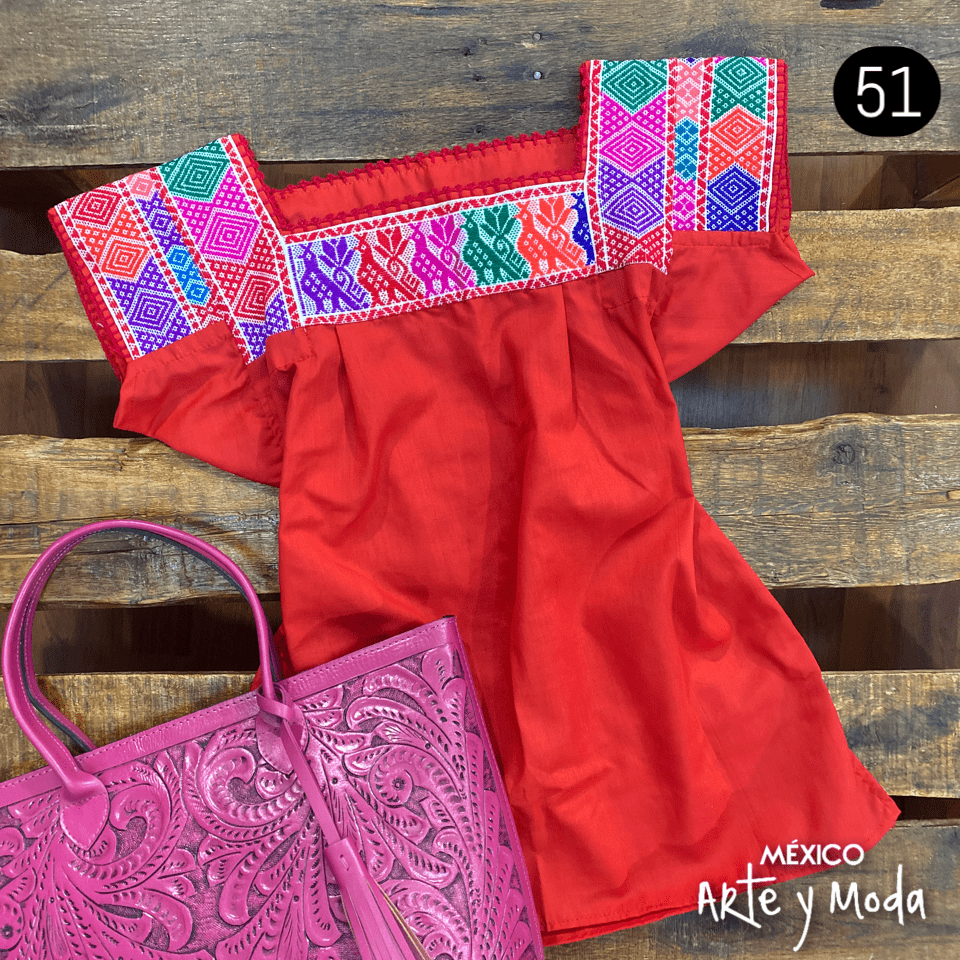 Blusa Pepenado - MÉXICO ARTE Y MODA - Blusa Bordada