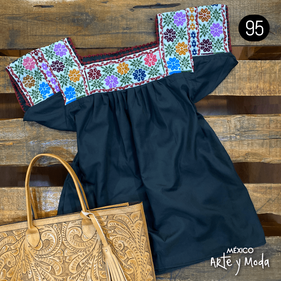 Blusa Pepenado - MÉXICO ARTE Y MODA - Blusa Bordada