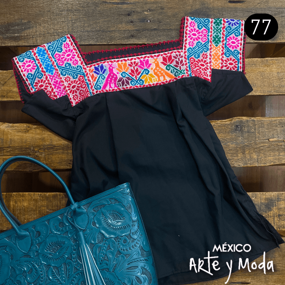 Blusa Pepenado - MÉXICO ARTE Y MODA - Blusa Bordada