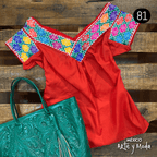 Blusa Pepenado - MÉXICO ARTE Y MODA - Blusa Bordada