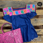 Blusa Pepenado - MÉXICO ARTE Y MODA - Blusa Bordada