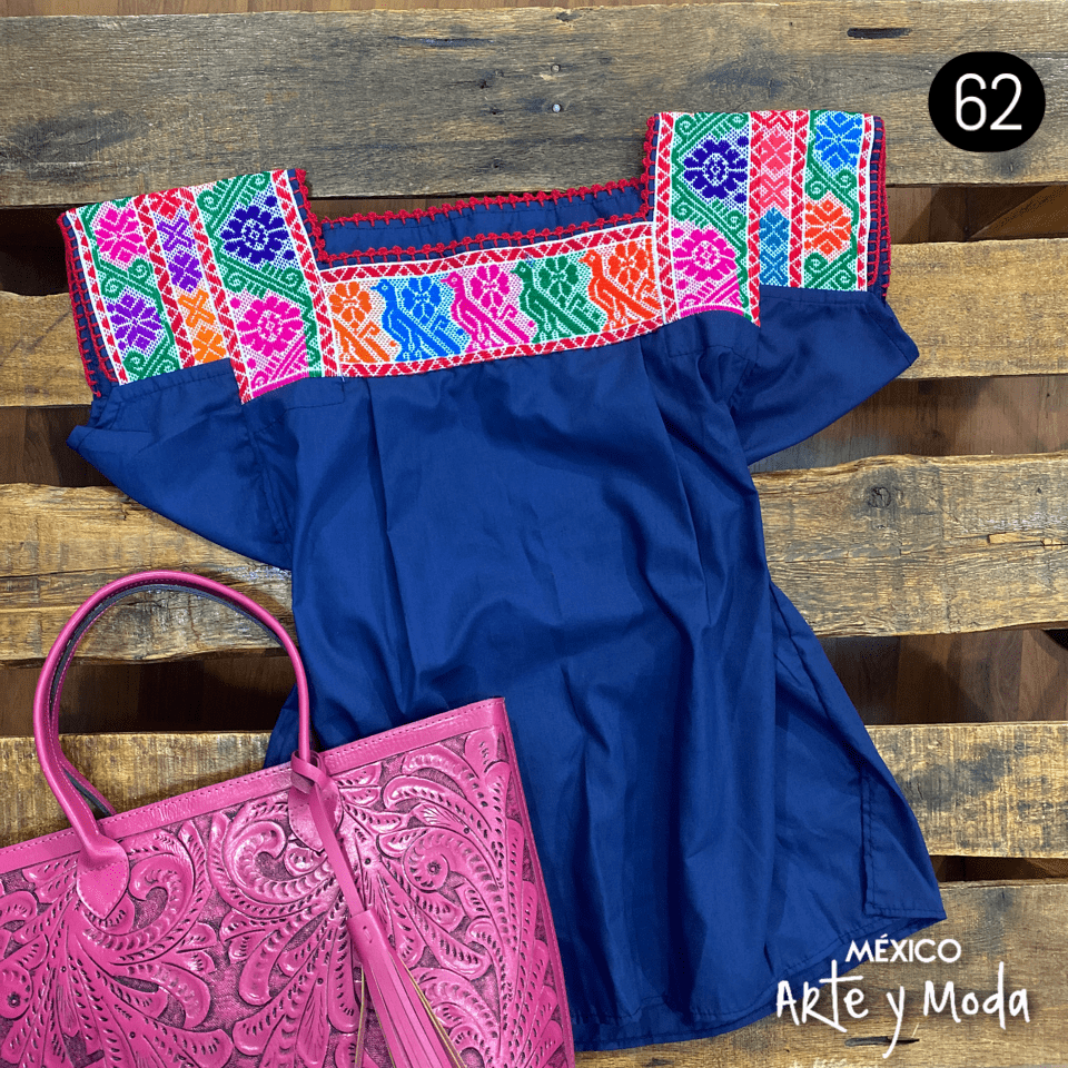Blusa Pepenado - MÉXICO ARTE Y MODA - Blusa Bordada