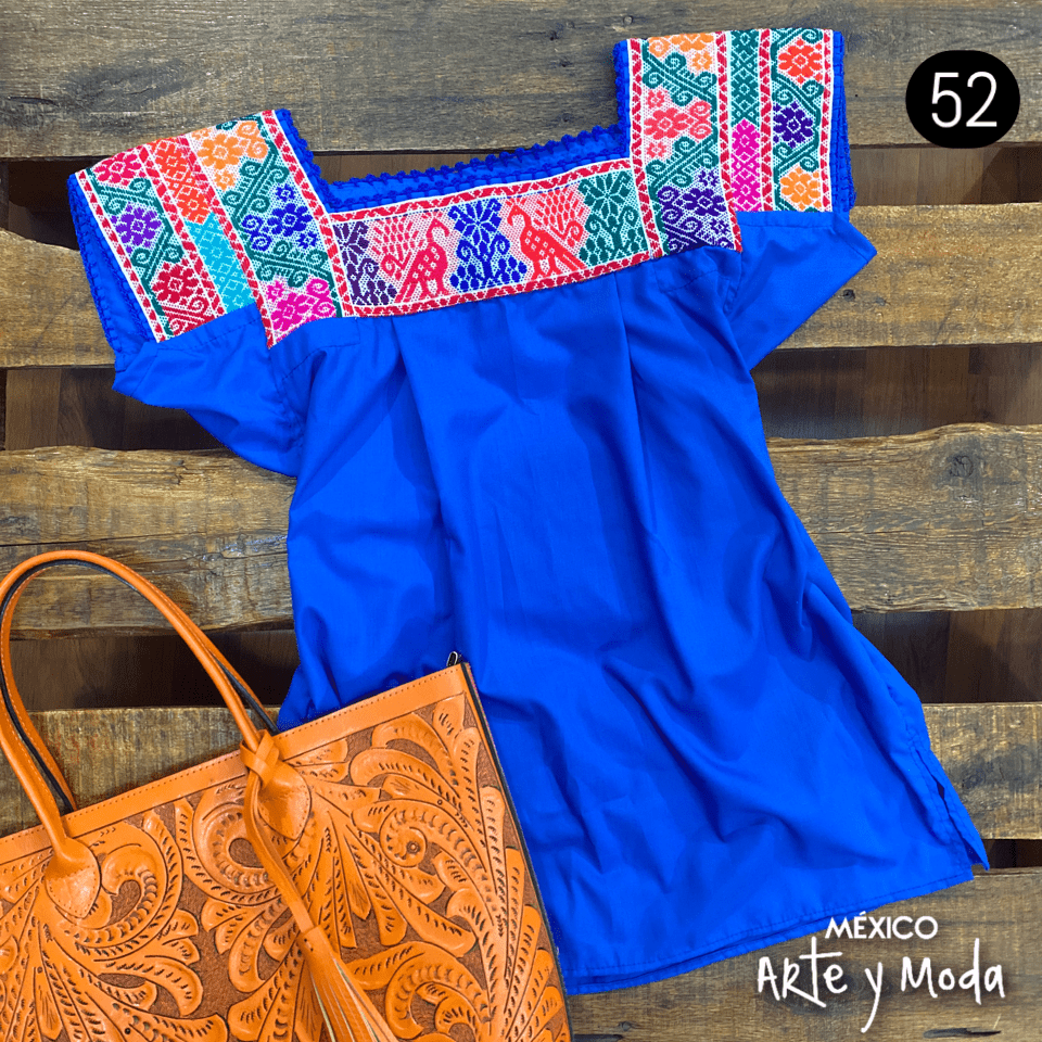 Blusa Pepenado - MÉXICO ARTE Y MODA - Blusa Bordada