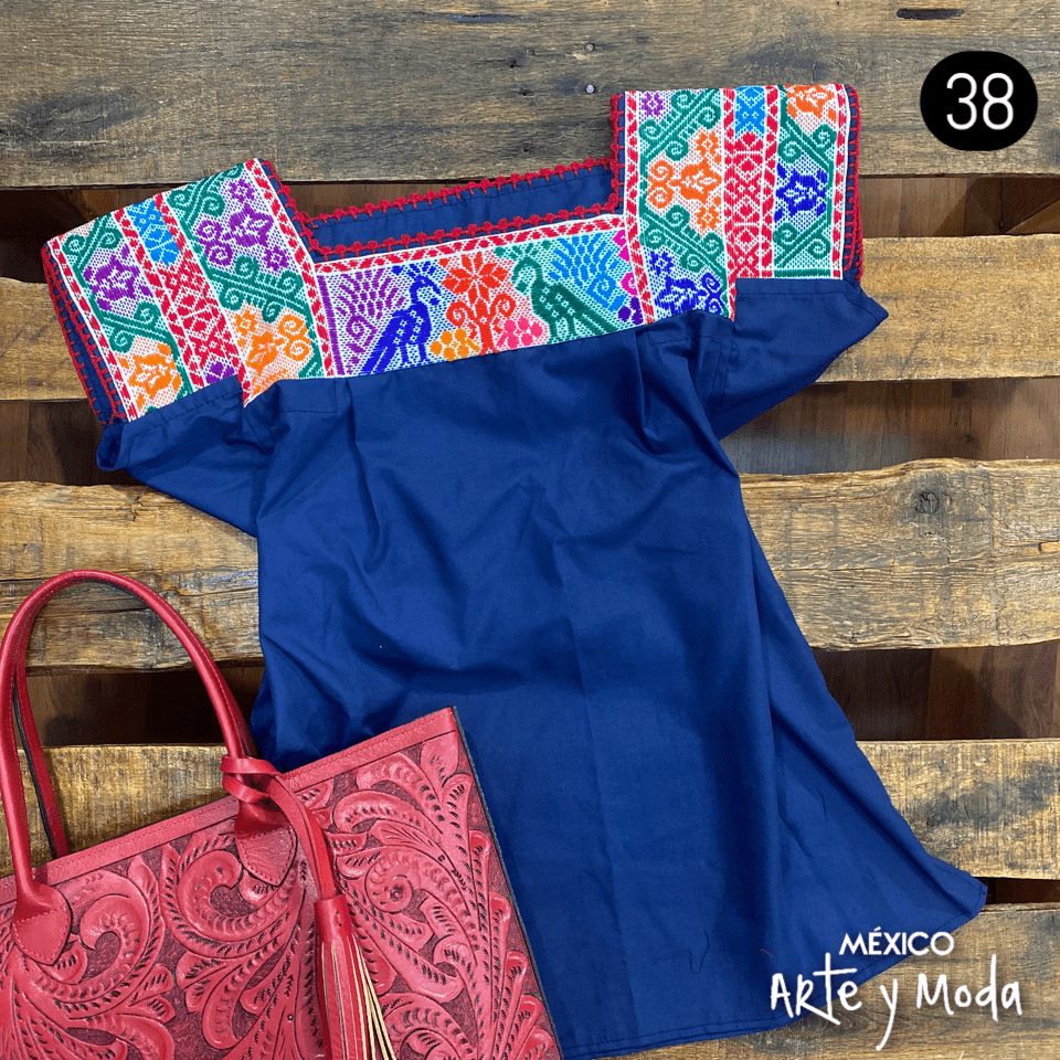 Blusa Pepenado - MÉXICO ARTE Y MODA - Blusa Bordada