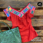 Blusa Pepenado - MÉXICO ARTE Y MODA - Blusa Bordada