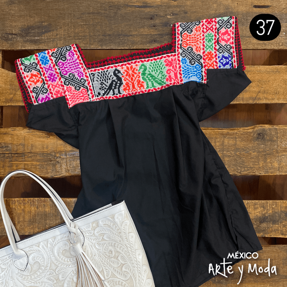 Blusa Pepenado - MÉXICO ARTE Y MODA - Blusa Bordada