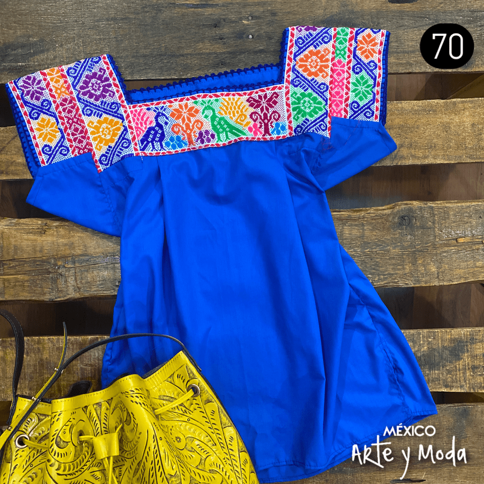 Blusa Pepenado - MÉXICO ARTE Y MODA - Blusa Bordada