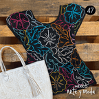 Blusa Pespunte - MÉXICO ARTE Y MODA - Blusa Bordada