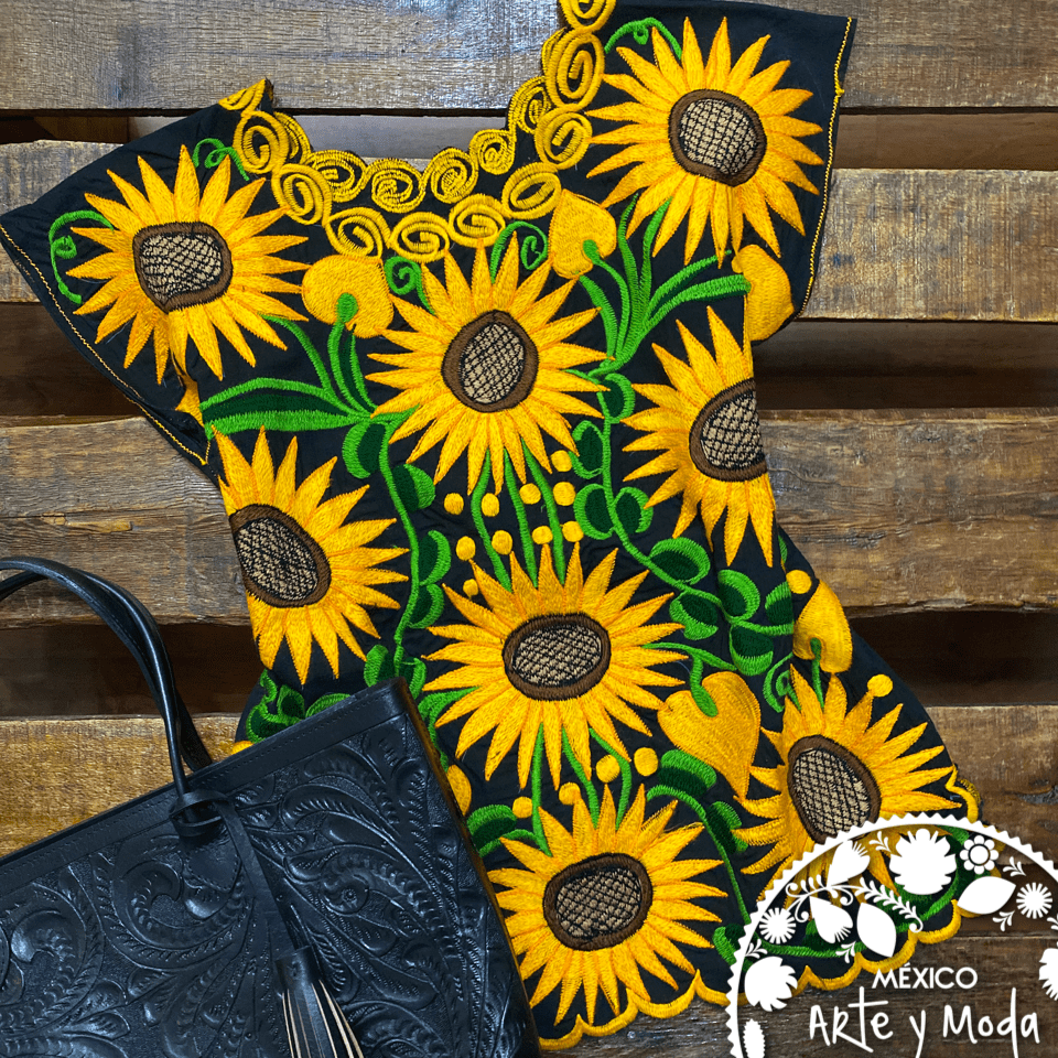 Blusa Rellena Zinac - MÉXICO ARTE Y MODA - Blusa Bordada