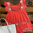 Blusa Rococó V - MÉXICO ARTE Y MODA - Blusa Bordada