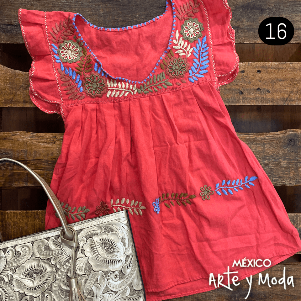 Blusa Rococó V - MÉXICO ARTE Y MODA - Blusa Bordada