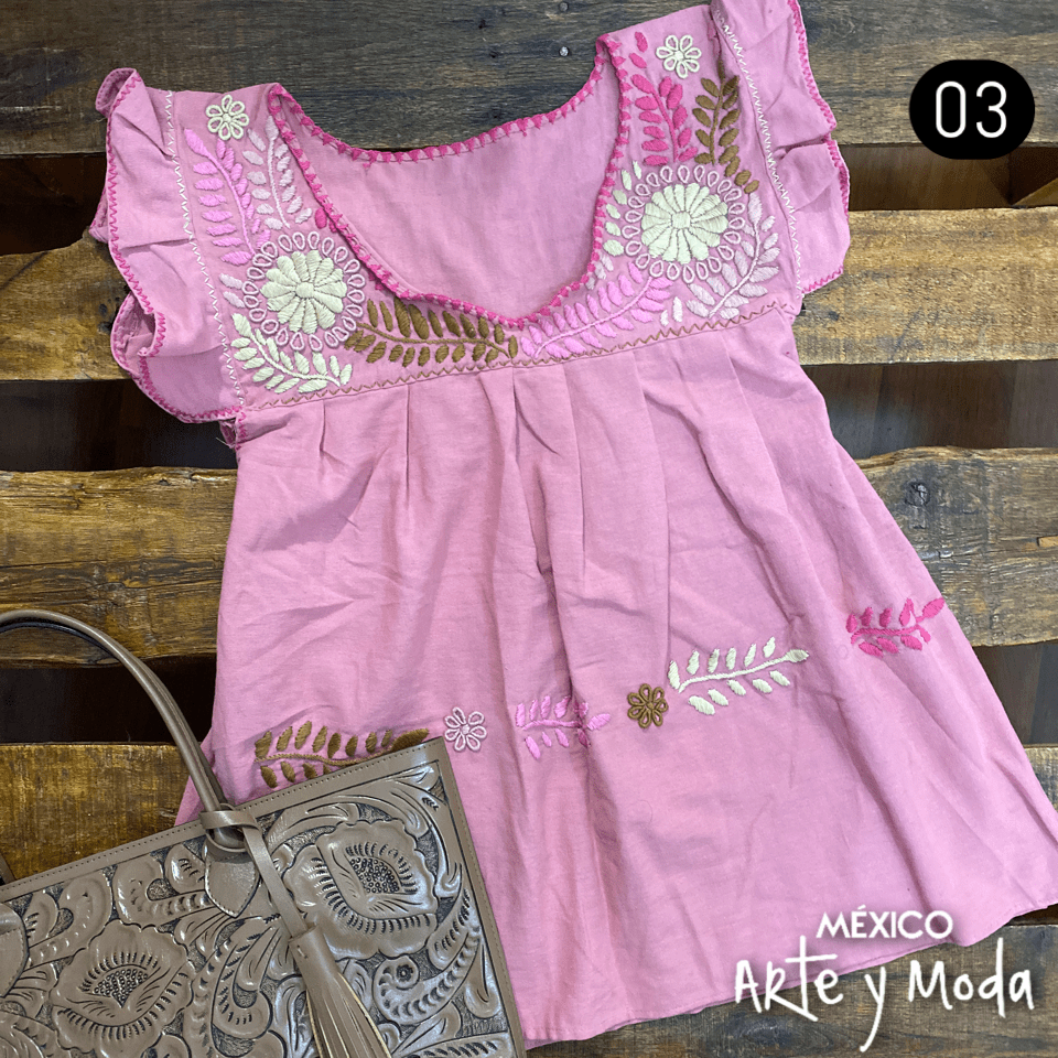 Blusa Rococó V - MÉXICO ARTE Y MODA - Blusa Bordada