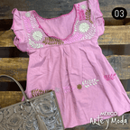 Blusa Rococó V - MÉXICO ARTE Y MODA - Blusa Bordada