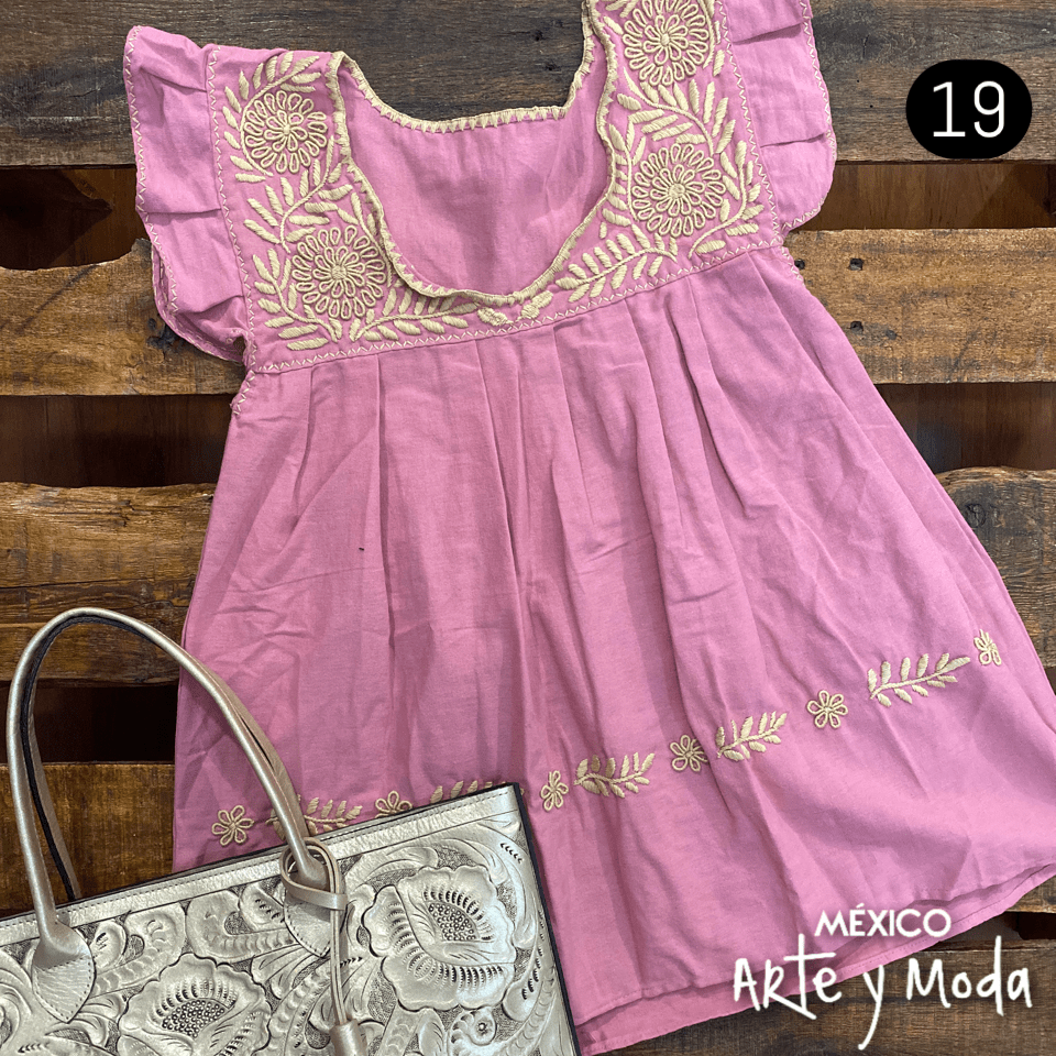 Blusa Rococó V - MÉXICO ARTE Y MODA - Blusa Bordada