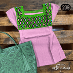 Blusa Rombos - MÉXICO ARTE Y MODA - Blusa Bordada