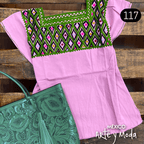 Blusa Rombos - MÉXICO ARTE Y MODA - Blusa Bordada