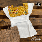 Blusa Rombos - MÉXICO ARTE Y MODA - Blusa Bordada