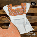 Blusa Rombos - MÉXICO ARTE Y MODA - Blusa Bordada