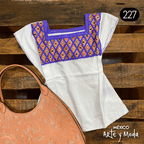 Blusa Rombos - MÉXICO ARTE Y MODA - Blusa Bordada