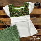 Blusa Rombos - MÉXICO ARTE Y MODA - Blusa Bordada