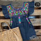 Blusa Tehuacan Moderna - MÉXICO ARTE Y MODA - Blusa Bordada