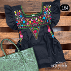 Blusa Tehuacan Moderna - MÉXICO ARTE Y MODA - Blusa Bordada