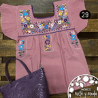 Blusa Tehuacan Moderna - MÉXICO ARTE Y MODA - Blusa Bordada