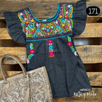 Blusa Tehuacan Moderna - MÉXICO ARTE Y MODA - Blusa Bordada