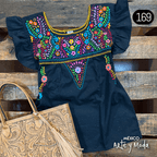 Blusa Tehuacan Moderna - MÉXICO ARTE Y MODA - Blusa Bordada